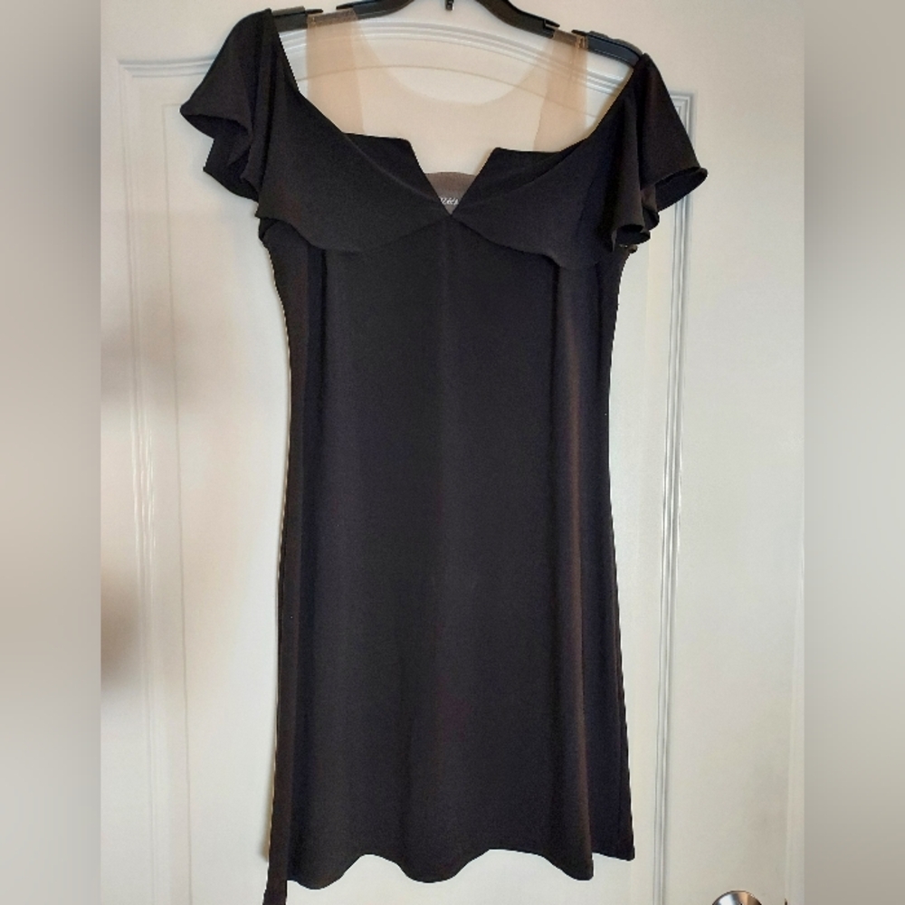 Black Off Shoulder Dress